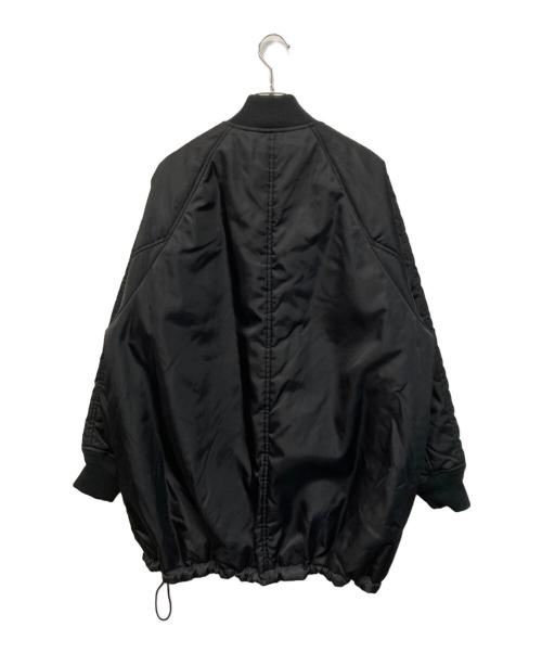 ticca（ティッカ）TICCA (ティッカ) ミドルMA-1 日本製 ブラック サイズ:Freeの古着・服飾アイテム