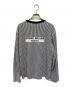 STONE ISLAND (ストーンアイランド) バックロゴ長袖カットソー MARINA 18SS ネイビー×ホワイト サイズ:SIZE M：18000円