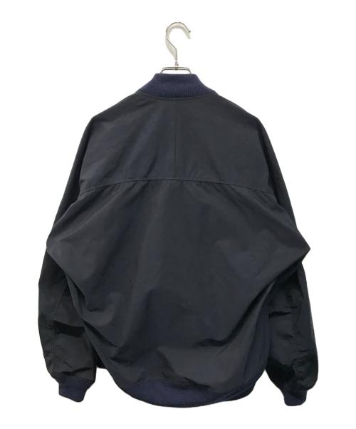endalence（エンダレンス）endalence (エンダレンス) ポリエステルオックスMA-1ジャケット ネイビー サイズ:SIZE 38の古着・服飾アイテム