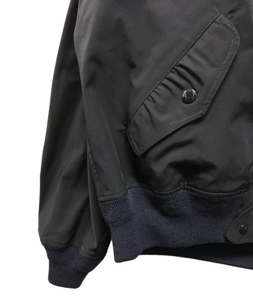 endalence（エンダレンス）endalence (エンダレンス) ポリエステルオックスMA-1ジャケット ネイビー サイズ:SIZE 38の古着・服飾アイテム
