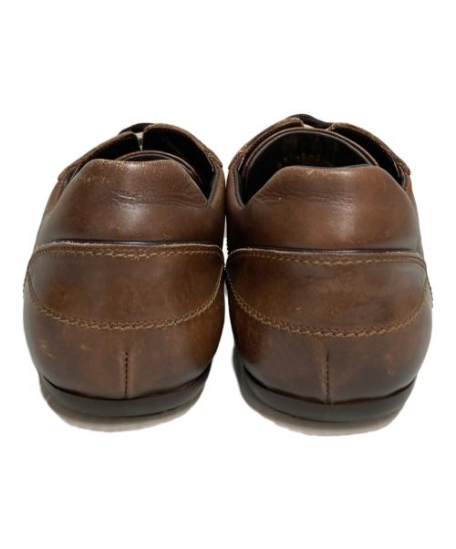 LOUIS VUITTON（ルイ ヴィトン）LOUIS VUITTON (ルイ ヴィトン) レザースニーカー サッカーシューズ型 ブラウン サイズ:SIZE 8の古着・服飾アイテム