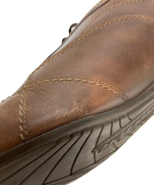 LOUIS VUITTON（ルイ ヴィトン）LOUIS VUITTON (ルイ ヴィトン) レザースニーカー サッカーシューズ型 ブラウン サイズ:SIZE 8の古着・服飾アイテム