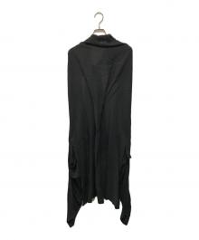 YOHJI YAMAMOTO（ヨウジヤマモト）の古着「デザインワンピース」｜ブラック