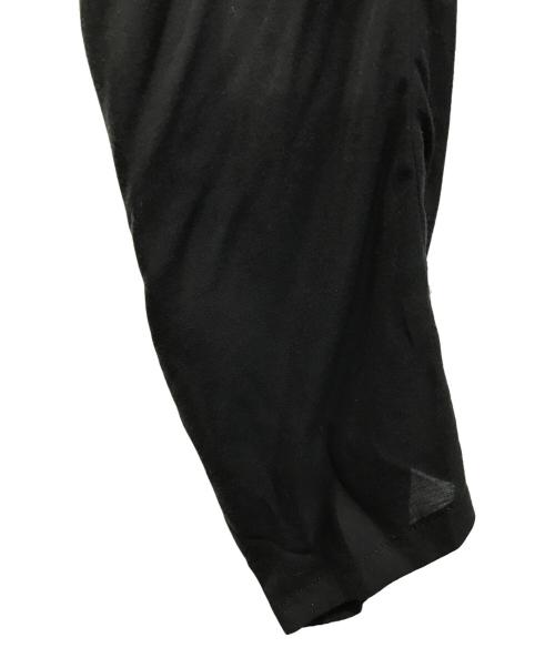 YOHJI YAMAMOTO（ヨウジヤマモト）YOHJI YAMAMOTO (ヨウジヤマモト) デザインワンピース ブラック サイズ:SIZE 2の古着・服飾アイテム