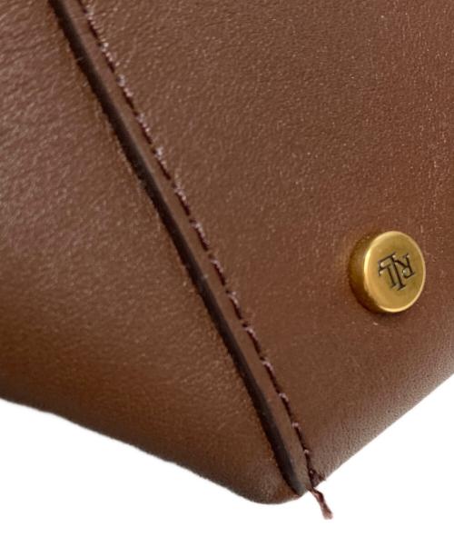 LAUREN RALPH LAUREN（ローレン ラルフ ローレン）LAUREN RALPH LAUREN (ローレン ラルフ ローレン) 2WAYレザーショルダーバッグ ブラウンの古着・服飾アイテム