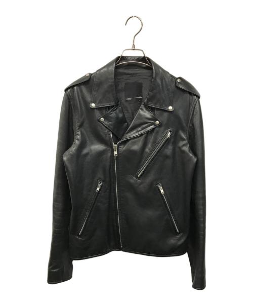 LAD MUSICIAN（ラッドミュージシャン）LAD MUSICIAN (ラッドミュージシャン) カウレザーダブルライダースジャケット ブラック サイズ:SIZE 48の古着・服飾アイテム