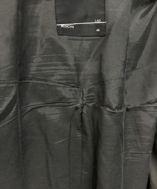 LAD MUSICIAN（ラッドミュージシャン）LAD MUSICIAN (ラッドミュージシャン) カウレザーダブルライダースジャケット ブラック サイズ:SIZE 48の古着・服飾アイテム