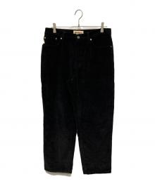 stussy（ステューシー）の古着「Corduroy Big OL コーデュロイパンツ」｜ブラック