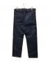 HUMAN MADE (ヒューマンメイド) ハート刺繍シンチバッグデニムパンツ RELAX DENIM PANTS インディゴ サイズ:81cm (W32)：25000円