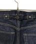 中古・古着 HUMAN MADE (ヒューマンメイド) ハート刺繍シンチバッグデニムパンツ RELAX DENIM PANTS インディゴ サイズ:81cm (W32)：25000円