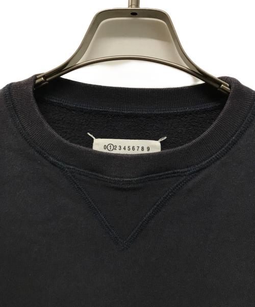 Maison Margiela（メゾンマルジェラ）Maison Margiela (メゾンマルジェラ) オーバーサイズスウェットシャツ イタリア製 ネイビー サイズ:XSの古着・服飾アイテム