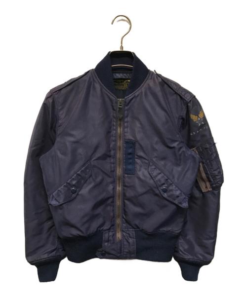THE REAL McCOY'S（ザ・リアルマッコイズ）THE REAL McCOY'S (ザ・リアルマッコイズ) TYPE L-2A フライトジャケット ネイビー サイズ:SIZE 34の古着・服飾アイテム