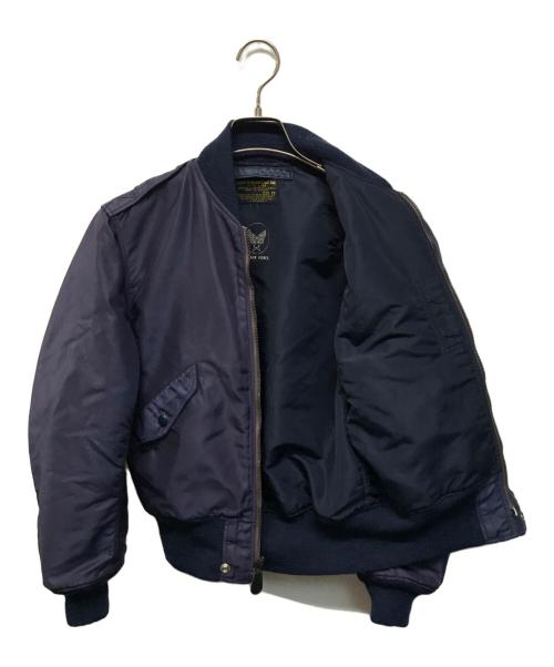 THE REAL McCOY'S（ザ・リアルマッコイズ）THE REAL McCOY'S (ザ・リアルマッコイズ) TYPE L-2A フライトジャケット ネイビー サイズ:SIZE 34の古着・服飾アイテム