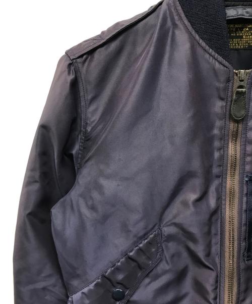 THE REAL McCOY'S（ザ・リアルマッコイズ）THE REAL McCOY'S (ザ・リアルマッコイズ) TYPE L-2A フライトジャケット ネイビー サイズ:SIZE 34の古着・服飾アイテム