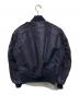 THE REAL McCOY'S (ザ・リアルマッコイズ) TYPE L-2A フライトジャケット ネイビー サイズ:SIZE 34：20000円