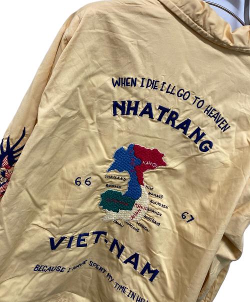 テーラー東洋（テーラートウヨウ）テーラー東洋 (テーラートウヨウ) Mid 1960s Style Cotton Vietnam Jacket “VIETNAM MAP” イエロー サイズ:SIZE Lの古着・服飾アイテム