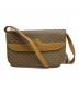 GUCCI（グッチ）の古着「ヴィンテージレザーショルダーショルダーバッグ」｜ベージュ