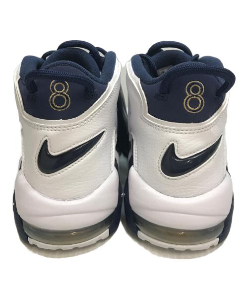 NIKE（ナイキ）NIKE (ナイキ) AIR MORE UPTEMPO '96 OLYMPIC ネイビー×ホワイト サイズ:SIZE 26cm 未使用品の古着・服飾アイテム