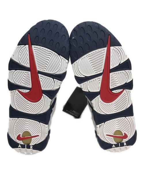NIKE（ナイキ）NIKE (ナイキ) AIR MORE UPTEMPO '96 OLYMPIC ネイビー×ホワイト サイズ:SIZE 26cm 未使用品の古着・服飾アイテム