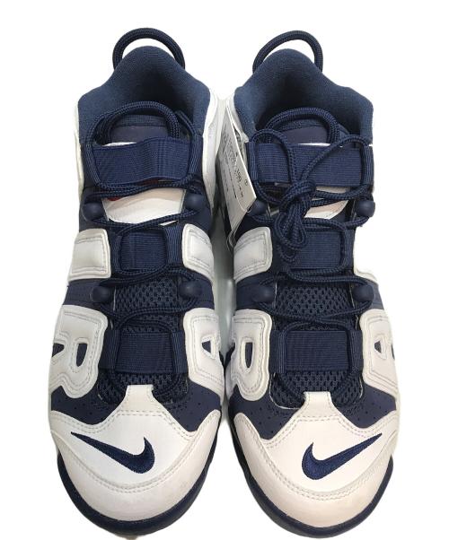 NIKE（ナイキ）NIKE (ナイキ) AIR MORE UPTEMPO '96 OLYMPIC ネイビー×ホワイト サイズ:SIZE 26cm 未使用品の古着・服飾アイテム