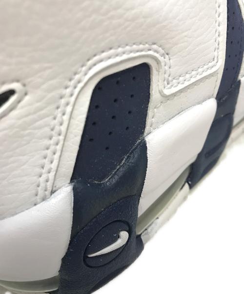 NIKE（ナイキ）NIKE (ナイキ) AIR MORE UPTEMPO '96 OLYMPIC ネイビー×ホワイト サイズ:SIZE 26cm 未使用品の古着・服飾アイテム