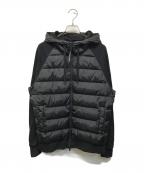 CANADA GOOSEカナダグース）の古着「HYBRIDGE HURON FULL ZIP HOODY ハイブリッジ ヒューロン フルジップ フーディー」｜ブラック