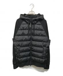 CANADA GOOSE（カナダグース）の古着「HYBRIDGE HURON FULL ZIP HOODY ハイブリッジ ヒューロン フルジップ フーディー」｜ブラック