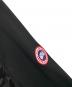 中古・古着 CANADA GOOSE (カナダグース) HYBRIDGE HURON FULL ZIP HOODY ハイブリッジ ヒューロン フルジップ フーディー ブラック サイズ:S：55000円