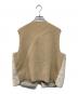MACKINTOSH LONDON (マッキントッシュ ロンドン) ファーコンビニットジレ ベージュ サイズ:SIZE M：25000円