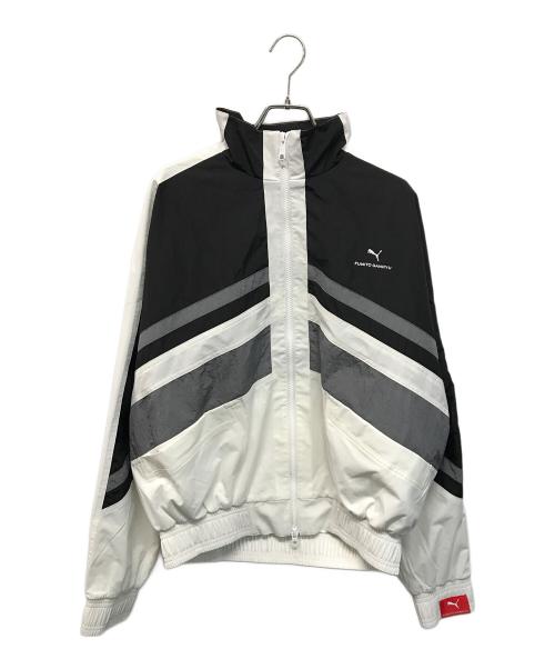 PUMA（プーマ）PUMA (プーマ) FUMITO GANRYU (フミトガンリュウ) トラックジャケット ホワイト サイズ:Mの古着・服飾アイテム