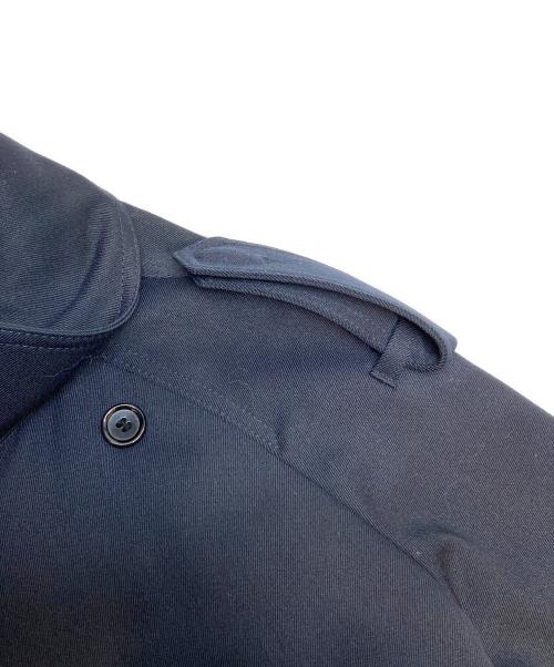 ANAYI（アナイ）ANAYI (アナイ) ウールポリエステルブレンドロングコート ネイビー サイズ:Mの古着・服飾アイテム