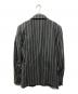COMME des GARCONS HOMME PLUS (コムデギャルソンオムプリュス) ダブルボタンジャケット 2024AW 理性の解剖学期 グレー×ホワイト サイズ:M：50000円