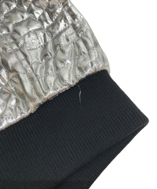 CELINE（セリーヌ）CELINE (セリーヌ) 19SS クロコダイルパターンラメテディブルゾン シルバー サイズ:50の古着・服飾アイテム