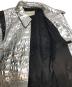 中古・古着 CELINE (セリーヌ) 19SS クロコダイルパターンラメテディブルゾン シルバー サイズ:50：70000円