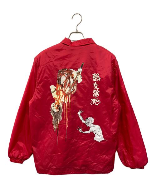 WACKO MARIA（ワコマリア）WACKO MARIA (ワコマリア) 17AW 酔生夢死 コーチジャケット レッド サイズ:SIZE Sの古着・服飾アイテム