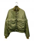 SUGAR CANEシュガーケーン）の古着「MODUCT モダクト フライトジャケット MODUCT JACKET, W.E.P.  (Worth Every Penny) SUIT」｜オリーブ