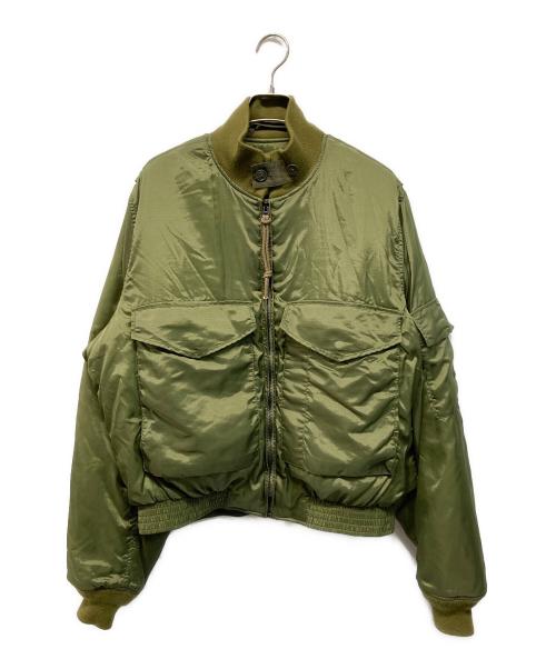 SUGAR CANE（シュガーケーン）SUGAR CANE (シュガーケーン) MODUCT モダクト フライトジャケット MODUCT JACKET, W.E.P.  (Worth Every Penny) SUIT オリーブ サイズ:SIZE 36の古着・服飾アイテム