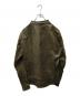 ripvanwinkle (リップヴァンウィンクル) S.W DEER SKIN RIDERS ダブルライダースジャケット オリーブ サイズ:SIZE 4：20000円