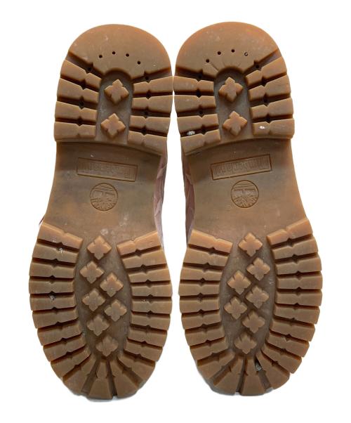 Timberland（ティンバーランド）Timberland Supreme Diamond Plate 6inch Premium Waterproof Boot（ダイアモンド・プレート・6インチ・プレミアム・ウォータープルーフ・ブーツ） ピンク サイズ:27.5の古着・服飾アイテム
