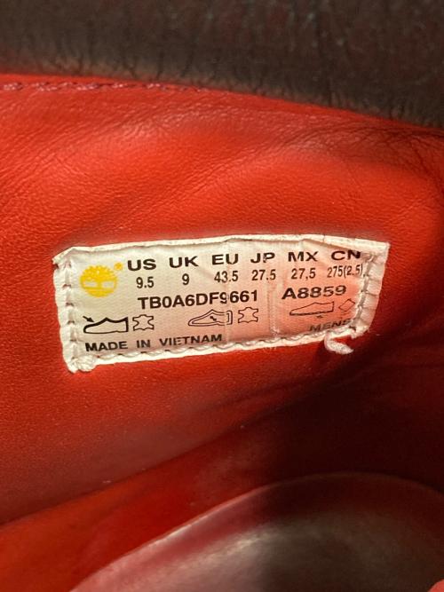 Timberland（ティンバーランド）Timberland Supreme Diamond Plate 6inch Premium Waterproof Boot（ダイアモンド・プレート・6インチ・プレミアム・ウォータープルーフ・ブーツ） ピンク サイズ:27.5の古着・服飾アイテム