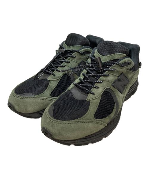 NEW BALANCE（ニューバランス）NEW BALANCE (ニューバランス) JJJJound (ジョウンド) 2002R GORE-TEX スニーカー グリーン サイズ:SIZE 28cmの古着・服飾アイテム
