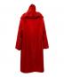 ISSEY MIYAKE (イッセイミヤケ) フーデッドコート レッド サイズ:M：20000円