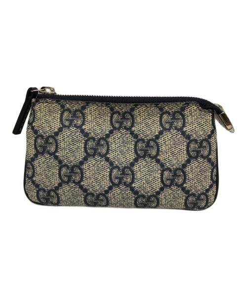 GUCCI（グッチ）GUCCI (グッチ) GGスプリーム コインケース イタリア製 ベージュの古着・服飾アイテム