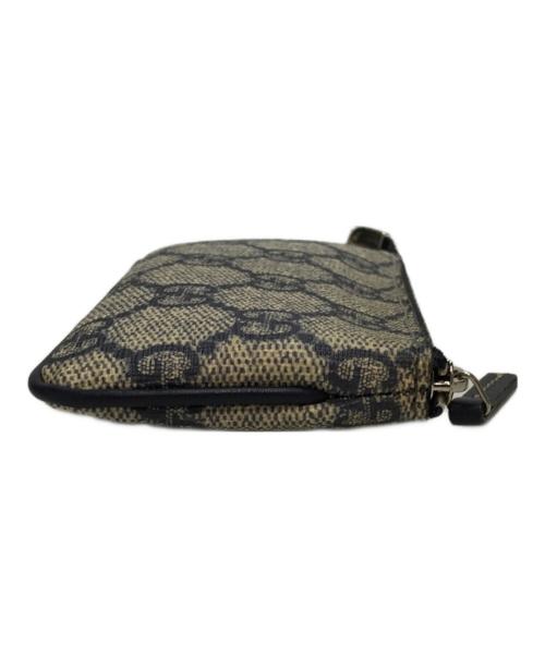 GUCCI（グッチ）GUCCI (グッチ) GGスプリーム コインケース イタリア製 ベージュの古着・服飾アイテム
