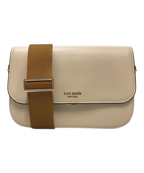 Kate Spade（ケイトスペード）Kate Spade (ケイトスペード) ショルダーバッグ ホワイトの古着・服飾アイテム