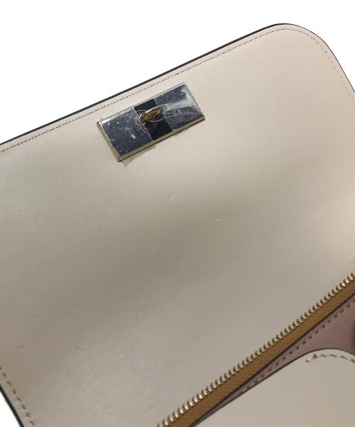 Kate Spade（ケイトスペード）Kate Spade (ケイトスペード) ショルダーバッグ ホワイトの古着・服飾アイテム