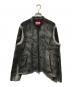 DIESEL（ディーゼル）の古着「ジップアップ ライダースジャケット J-EVERT」｜グレー