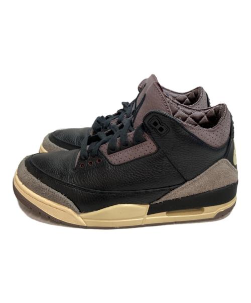 NIKE（ナイキ）NIKE (ナイキ) A MA MANIERE (ア・マ・マニエール) WMNS AIR JORDAN 3 RETRO OG A MA MANIERE ブラック サイズ:SIZE 26cmの古着・服飾アイテム