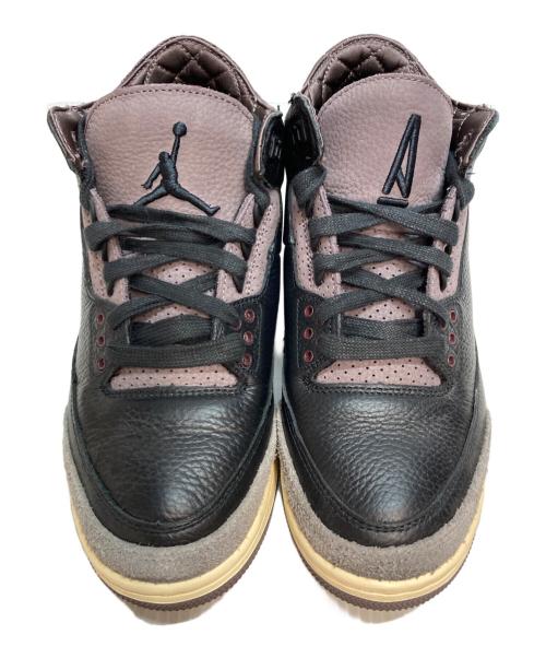 NIKE（ナイキ）NIKE (ナイキ) A MA MANIERE (ア・マ・マニエール) WMNS AIR JORDAN 3 RETRO OG A MA MANIERE ブラック サイズ:SIZE 26cmの古着・服飾アイテム
