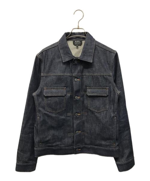 A.P.C.（アーペーセー）A.P.C. (アーペーセー) 2ndデニムジャケット インディゴ サイズ:Mの古着・服飾アイテム
